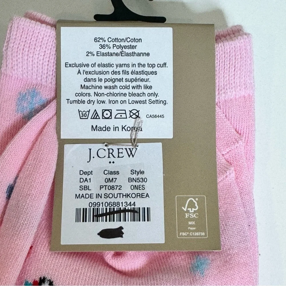 J. Crew it’s Christmas time 2 pair of dress socks